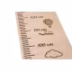 Balloon Height meter in wood with name RZ-433