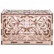 Box For Wedding Cards Wood, Wooden gift box with patterns RZ-128