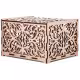 Box For Wedding Cards Wood, Wooden gift box with patterns RZ-128