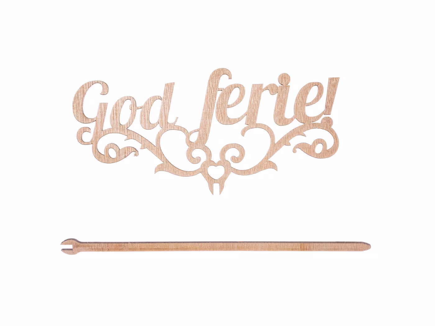 Caketopper, Kagetopper, Topper God ferie RZ-158