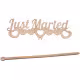 Caketopper, Kagetopper, Topper Just married RZ-151