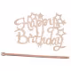 Cake toppers, Cake toppers, Topper Happy Birthday RZ-150