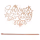Caketopper, Kagetopper, Topper Happy Birthday RZ-160