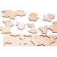 Children's puzzles and coloring made of wood, animal puzzles 25*18 RZ-447