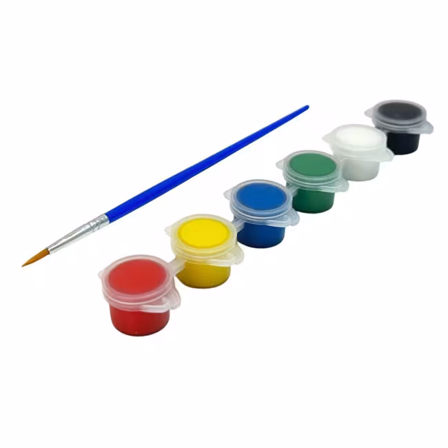 Children's wooden paint 