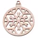 Weihnachtskugel, Weihnachtsbehang, Christbaumschmuck aus Holz I RZ-413