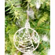 Weihnachtskugel, Weihnachtsbehang, Christbaumschmuck RZ-390