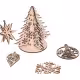 Christmas tree made of wood., Christmas decorations RZ-387