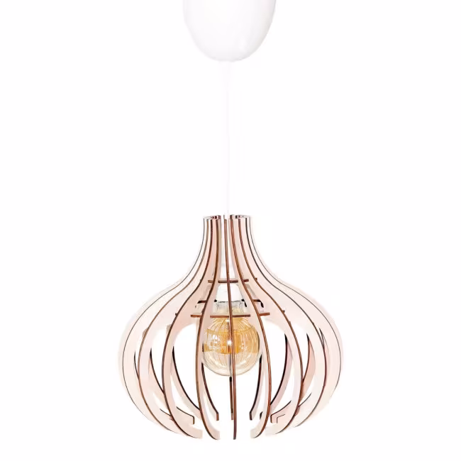 Loftslampe, Træ lysekrone RZ-318