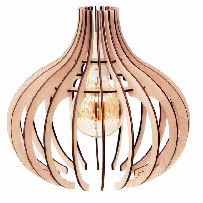 Loftslampe, Træ lysekrone RZ-318