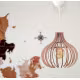 Loftslampe, Træ lysekrone RZ-318