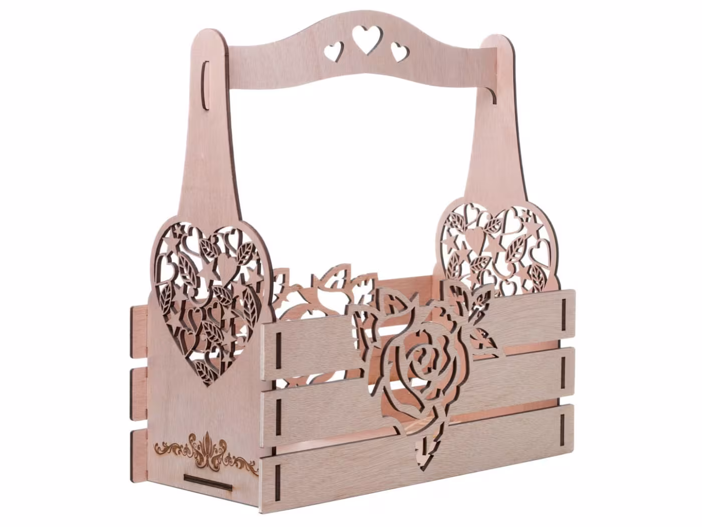 Blomsterkurv, Gavekurv uden indhold, Gavekurv med hank RZ-115