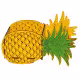 Gave Blomsterkurv, Gavekurv uden indhold, Blomsterkurv i træ Ananas RZ-143