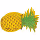 Gave Blomsterkurv, Gavekurv uden indhold, Blomsterkurv i træ Ananas RZ-143