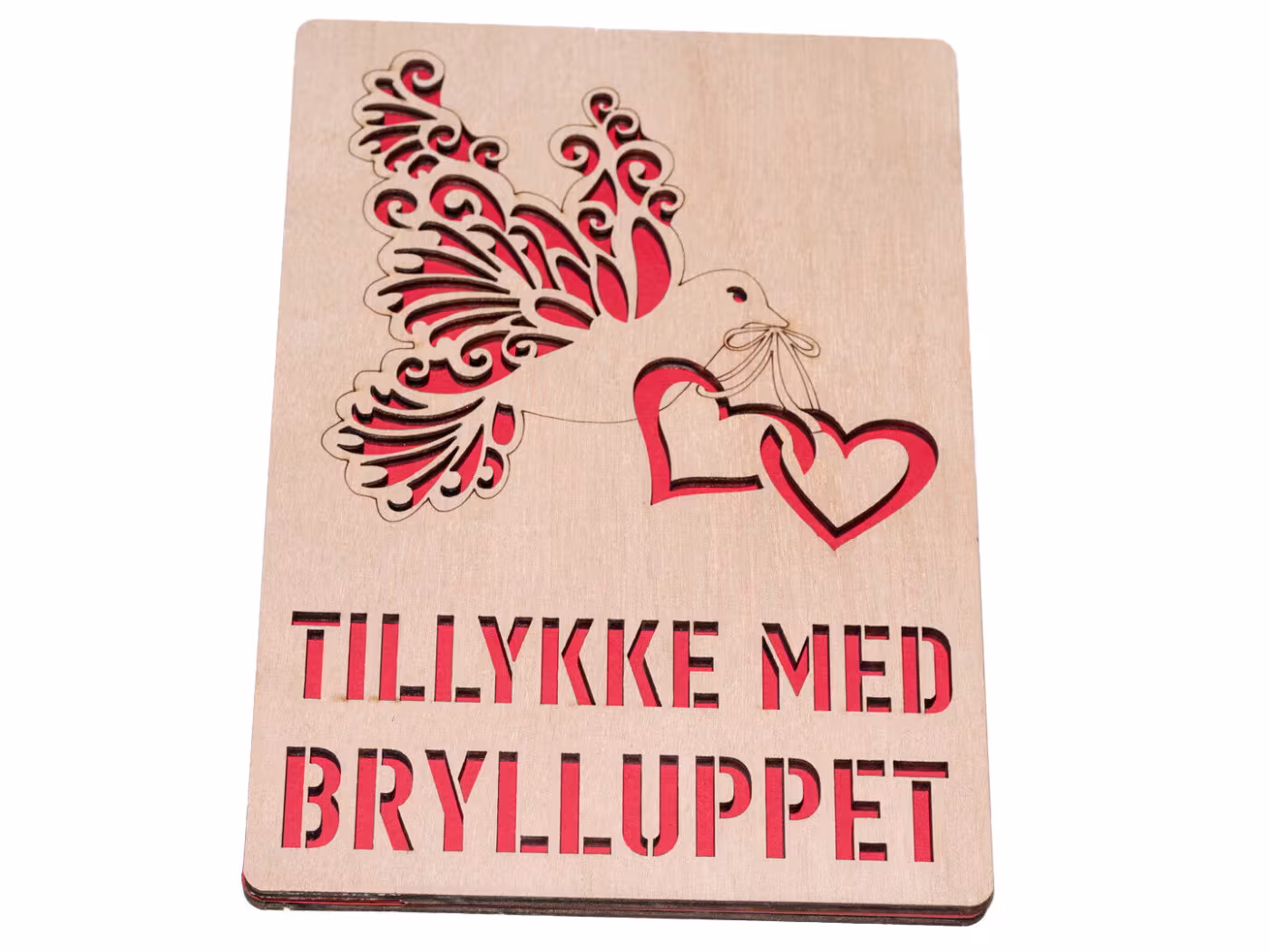 Lykønskningskort, bryllupskort RZ-341