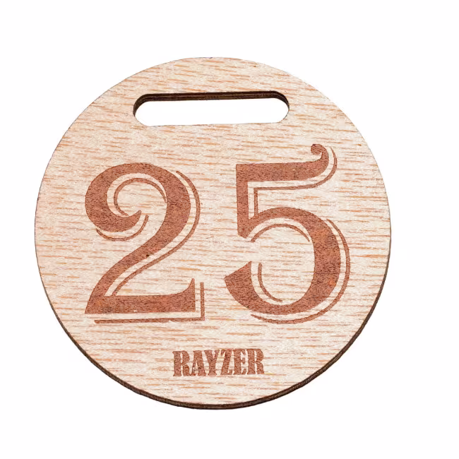 Nøglenummer, Nøglemærker, nøglering 45*45 RZ-288