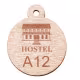 Брелок, Номер ключа, Брелки 45*45 RZ-289
