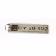 Key ring with engraving, stainless steel, engraved key ring 6*2 RZ-208