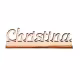 Place cards wood, Place cards carved name RZ-237