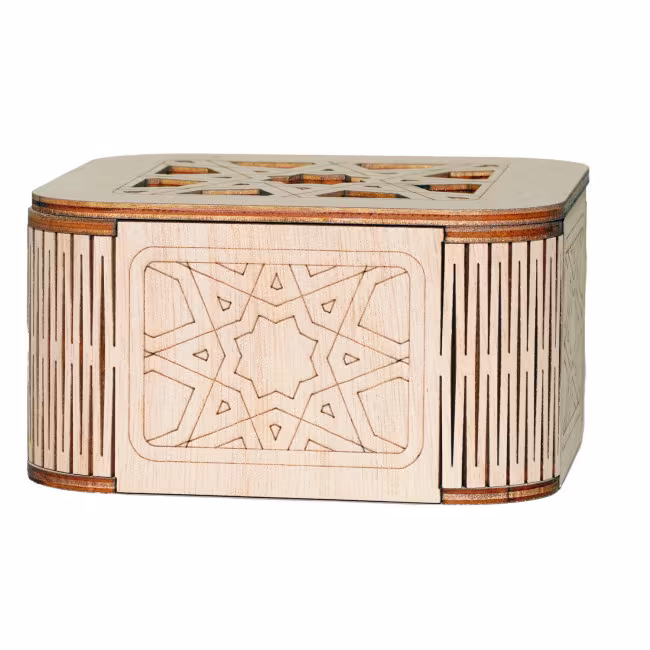 Kleine Holzkiste mit Deckel, Kleine Holzkiste, Holzkiste RZ-194