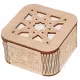 Kleine Holzkiste mit Deckel, Kleine Holzkiste, Holzkiste RZ-194