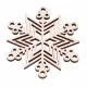Snowflakes, Christmas decorations made of wood D RZ-380