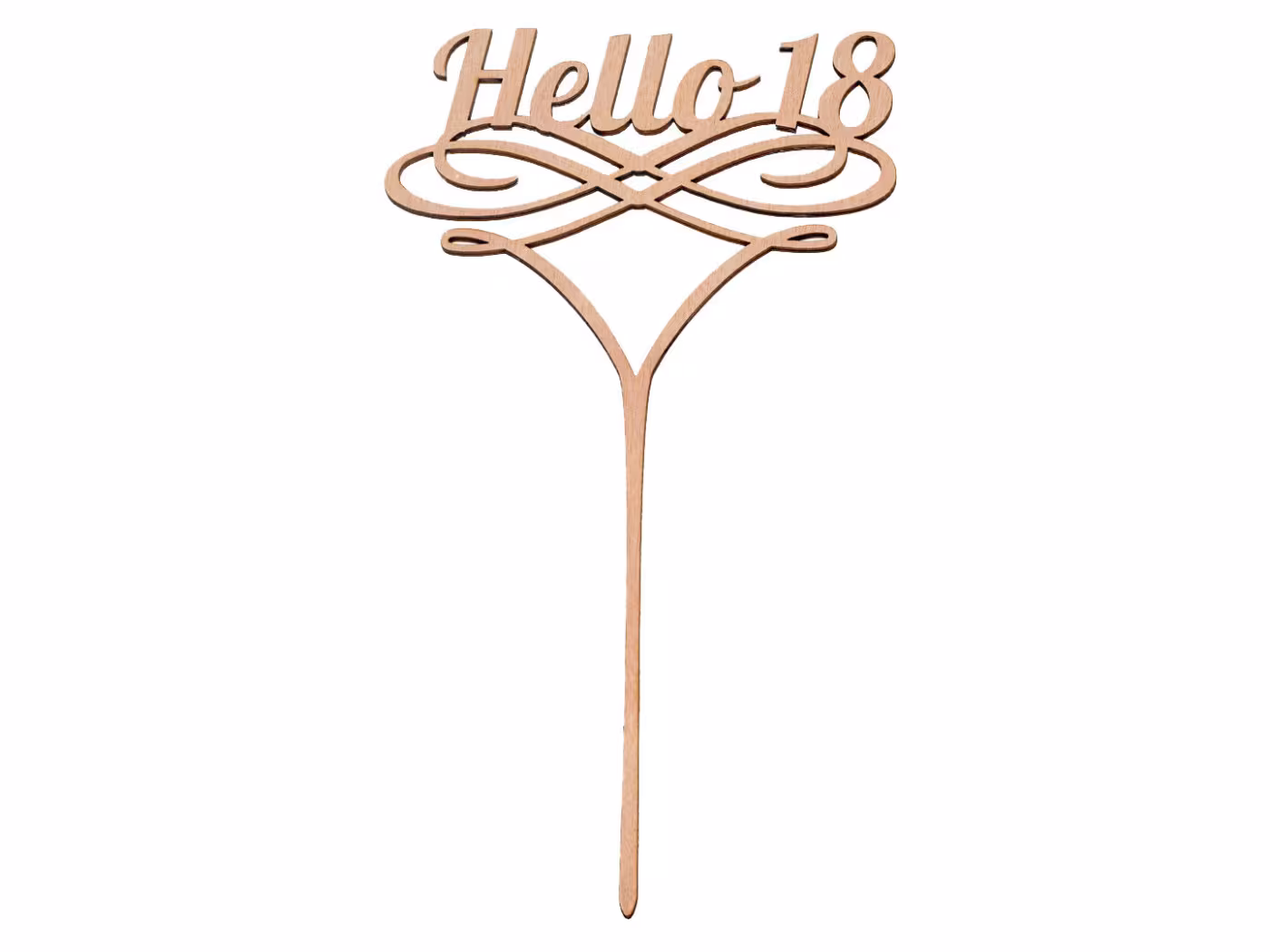 Topper Hello 18, Caketopper, Kagetopper RZ-222