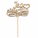 Toppers Jeg elsker dig, Cake toppers, Cake toppers RZ-225