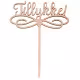 Toppers Tillykke, Cake toppers, Cake toppers RZ-220
