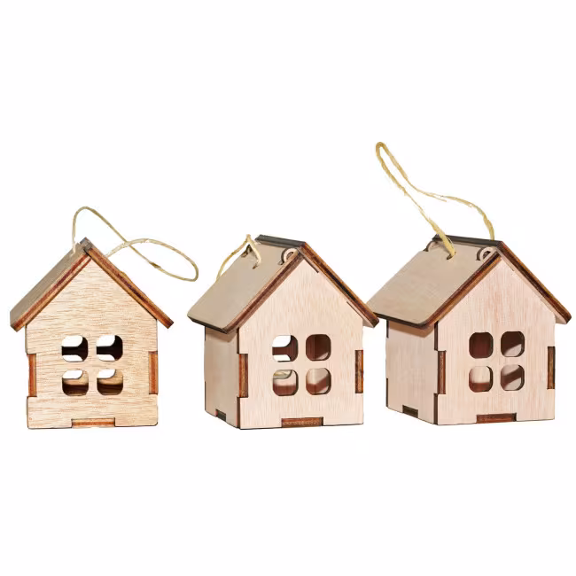 Baumhaus für Weihnachten, Christbaumschmuck, Baumhausdekorationen RZ-189