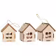 Baumhaus für Weihnachten, Christbaumschmuck, Baumhausdekorationen RZ-189