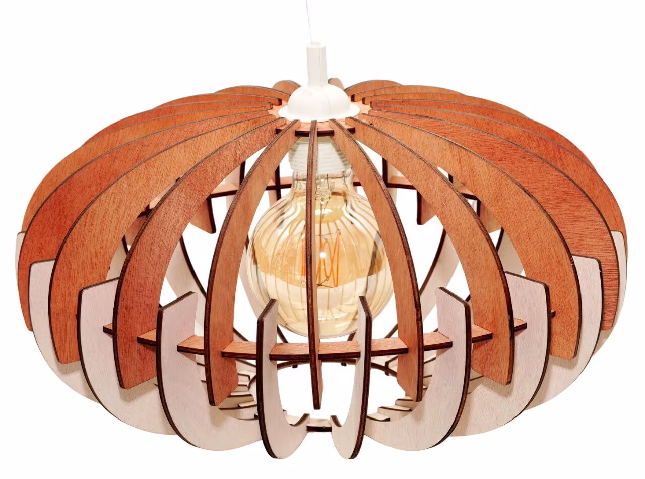 Træ lysekrone, Loftslampe, Loftlampeskærm RZ-337