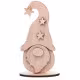 Træfigur af en nisse, Træ dekoration, Trækunst RZ-127