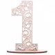 Wooden table numbers, Wedding table numbers, Carved table numbers RZ-119