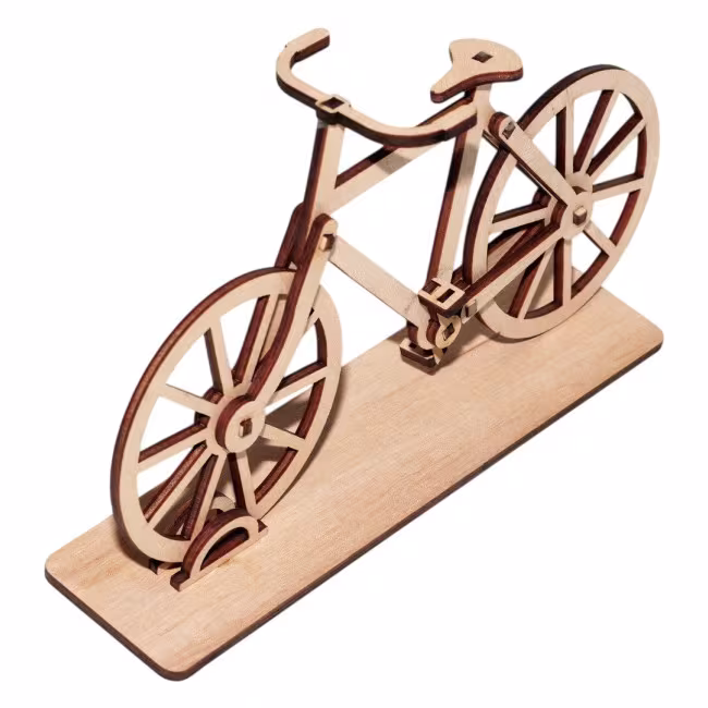 Trælegetøj – Cykel i Træ 20*10*5 cm RZ-439