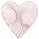 Wooden wall decoration, Wooden art, wooden decorations for the wall, wooden decorations heart RZ-131