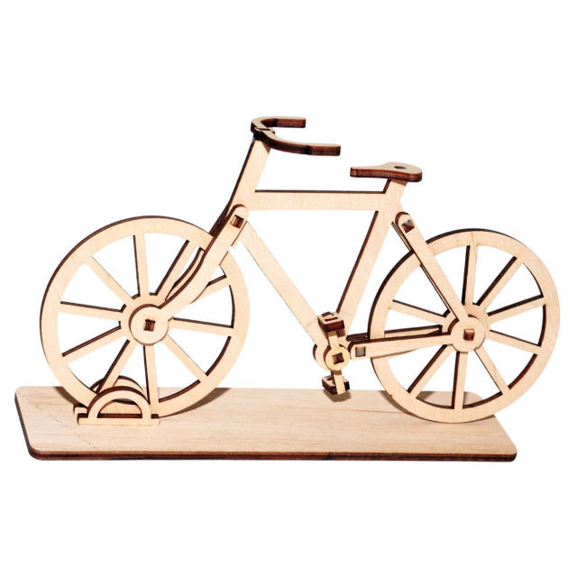 Trælegetøj – Cykel i Træ 20*10*5 cm