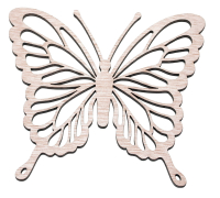 Butterfly made of wood