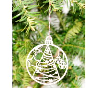 Christmas ball, Christmas hanging, Christmas tree decoration
