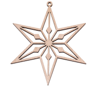 Christmas hanging, Christmas ball, Wooden Christmas hanging