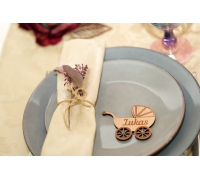 Place card stroller