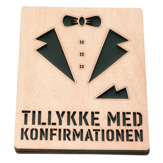 Konfirmationskort, Sjove Lykønskningskort, konfirmations invitationer