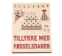  Fødselsdagskort, Sjove Lykønskningskort, Fødselsdag invitationer
