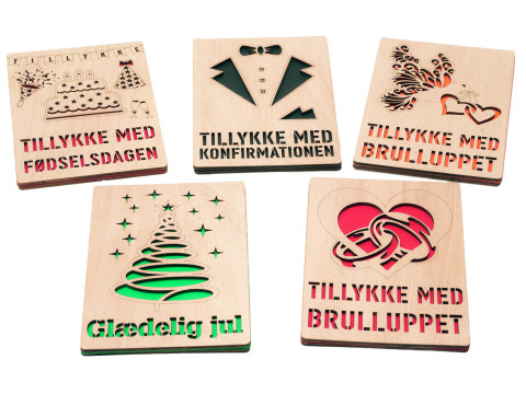 Trækort: originale ideer til gaver til alle lejligheder
