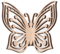 Butterfly made of wood, wooden decorations, Wood art