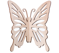 Butterfly made of wood, wooden decorations, Wood art