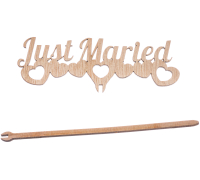 Caketopper, Kagetopper, Topper Just married