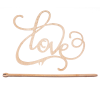 Caketopper, Kagetopper, Topper love B