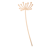 Wooden flowers, Flowers made of wood, wooden flower
