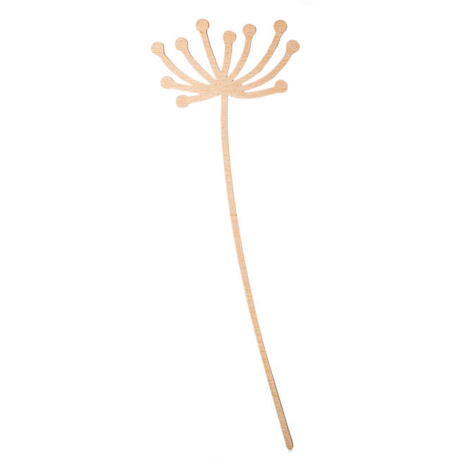 Wooden flowers, Flowers made of wood, wooden flower